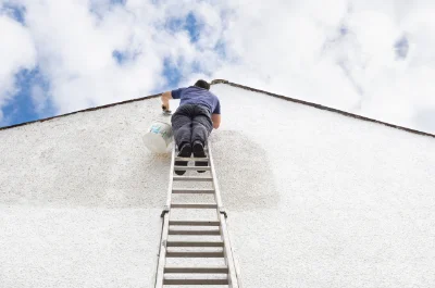Peinture extérieure à Écouflant — façades et ravalement